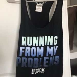 Pink vs workout tank top